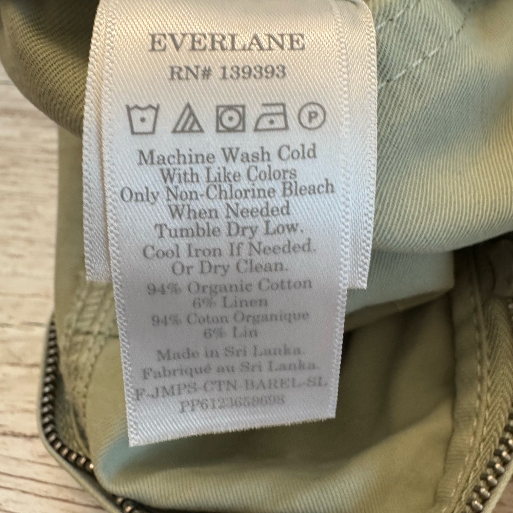 EVERLANE The Fatigue Jumpsuit in Pastel Green 4 - Picture 9 of 9